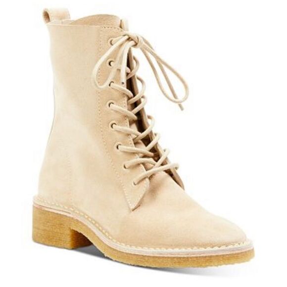 Chloe  Edith Lace Up Booties - Picture 1 of 13